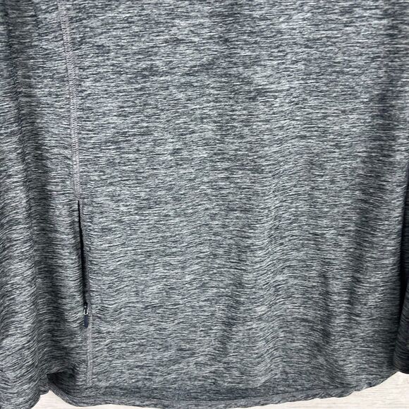 Duluth Trading Grey Heather Pocket Front Long Sleeve Top - Picture 3 of 4